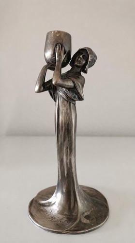 Jugendstil figurenleuchter - jugendstil,