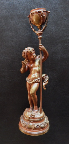 Kerzenleuchter mit amor - kerzenleuchter,