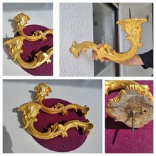 2 Antike  Barocke Kerzenhalter