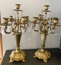 Zwei antike Kandelaber/