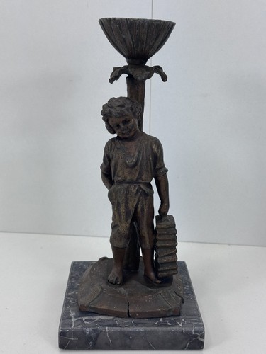 Antike tischlampe figurenlampe - tischlampe,