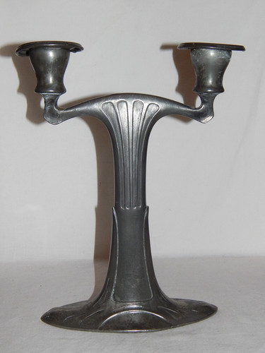 Leuchter zinn jugendstil - jugendstil, 2