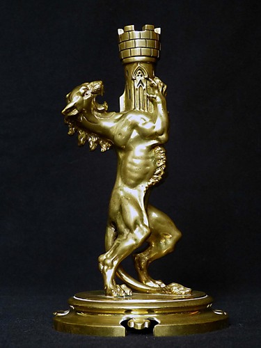 Löwe leuchter bronze - lÖwe,