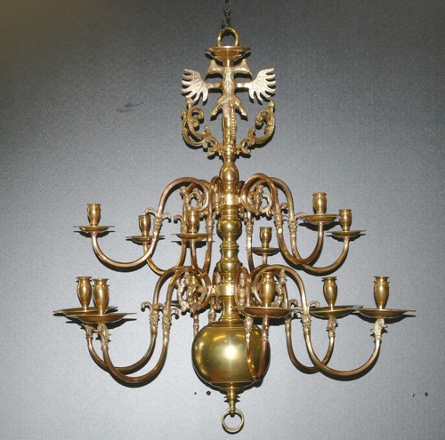 Flämischer barock leuchter - flämischer,