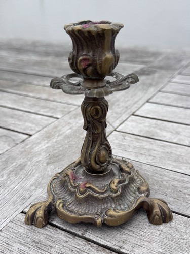 Antiker barock kerzenständer - antiker,