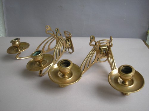 Jugendstil klavier doppel - klavier,
