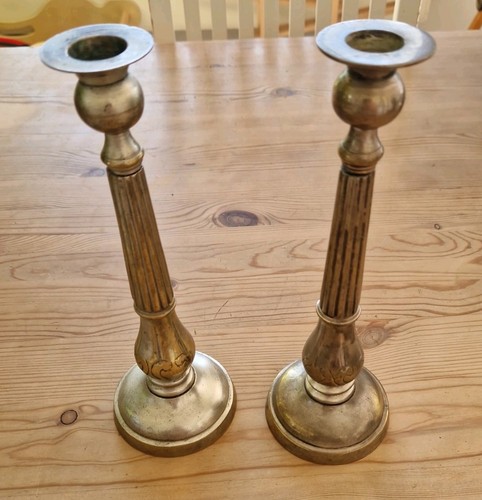 Antikes paar messing - paar,