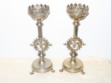 Antikes Kerzen Leuchter Paar 