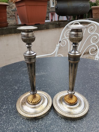 Paar kerzenleuchter bronze - paar,