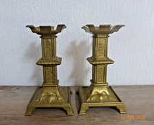 1 Paar antike  Messing